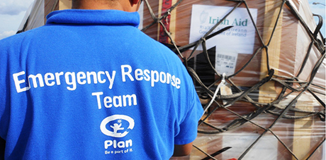 Plan Ireland airlift emergency supplies to Philippines