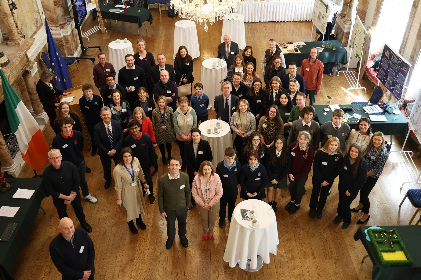 Participants and guests at the 2023 Science for Development Showcase at Iveagh House on 22 March 2023